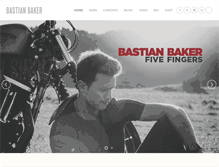 Tablet Screenshot of bastianbaker.com